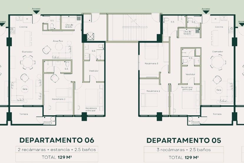 Departamento en Venta en W3ST