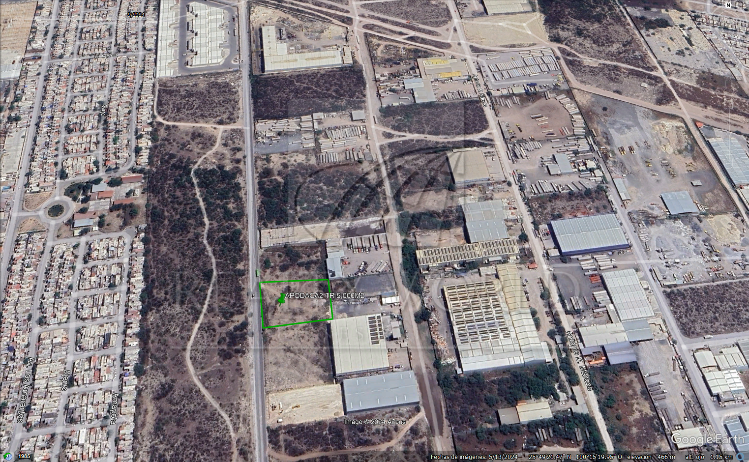 Terreno en Renta en Cosmópolis