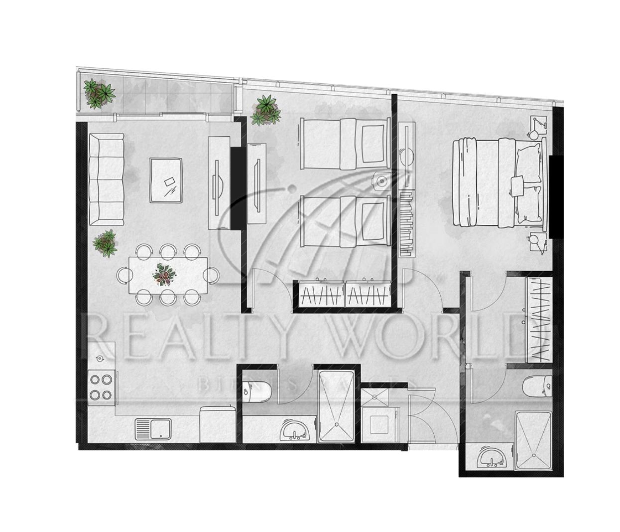 Departamento en Venta en Santa Maria