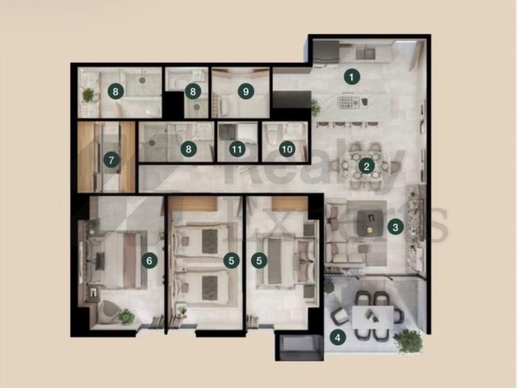 Departamento en Venta en Santa Maria