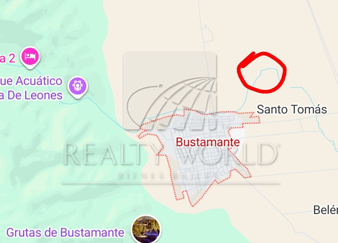 Rancho en Venta en Bustamante