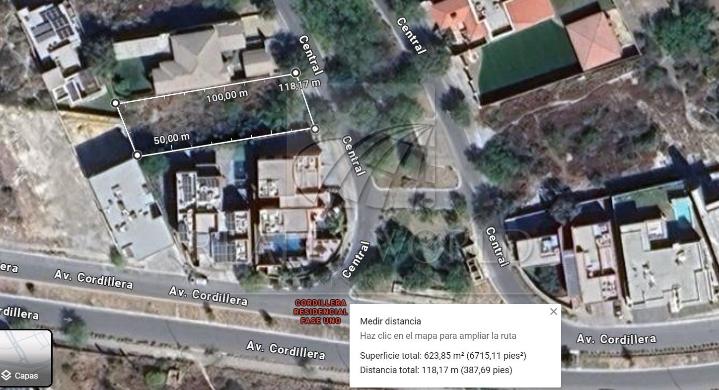 Terreno en Venta en Residencial Cordillera