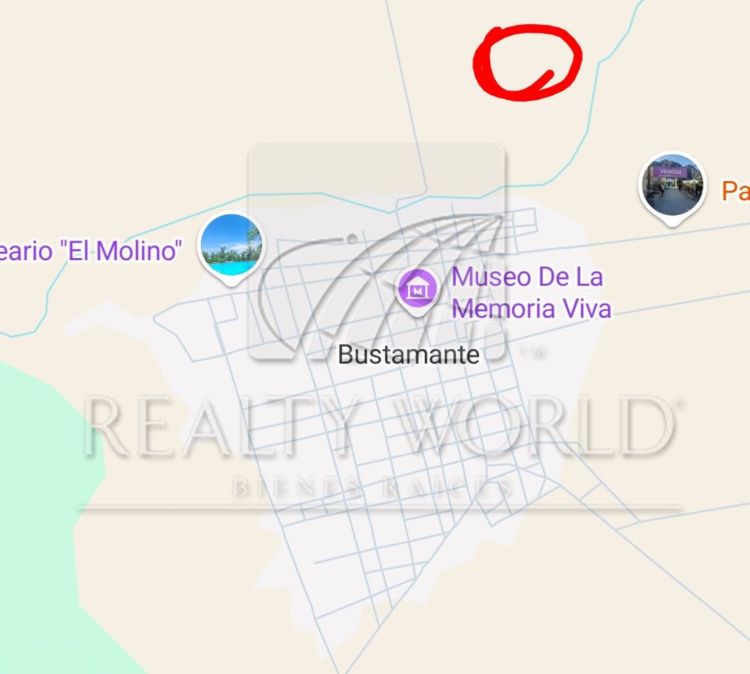 Rancho en Venta en Bustamante