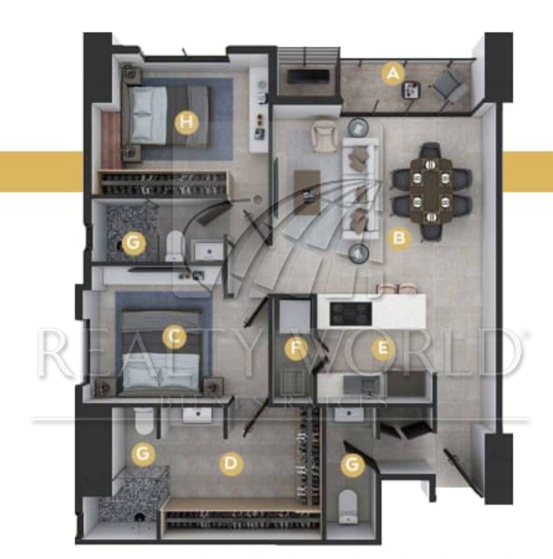 Departamento en Venta en 1 er sector