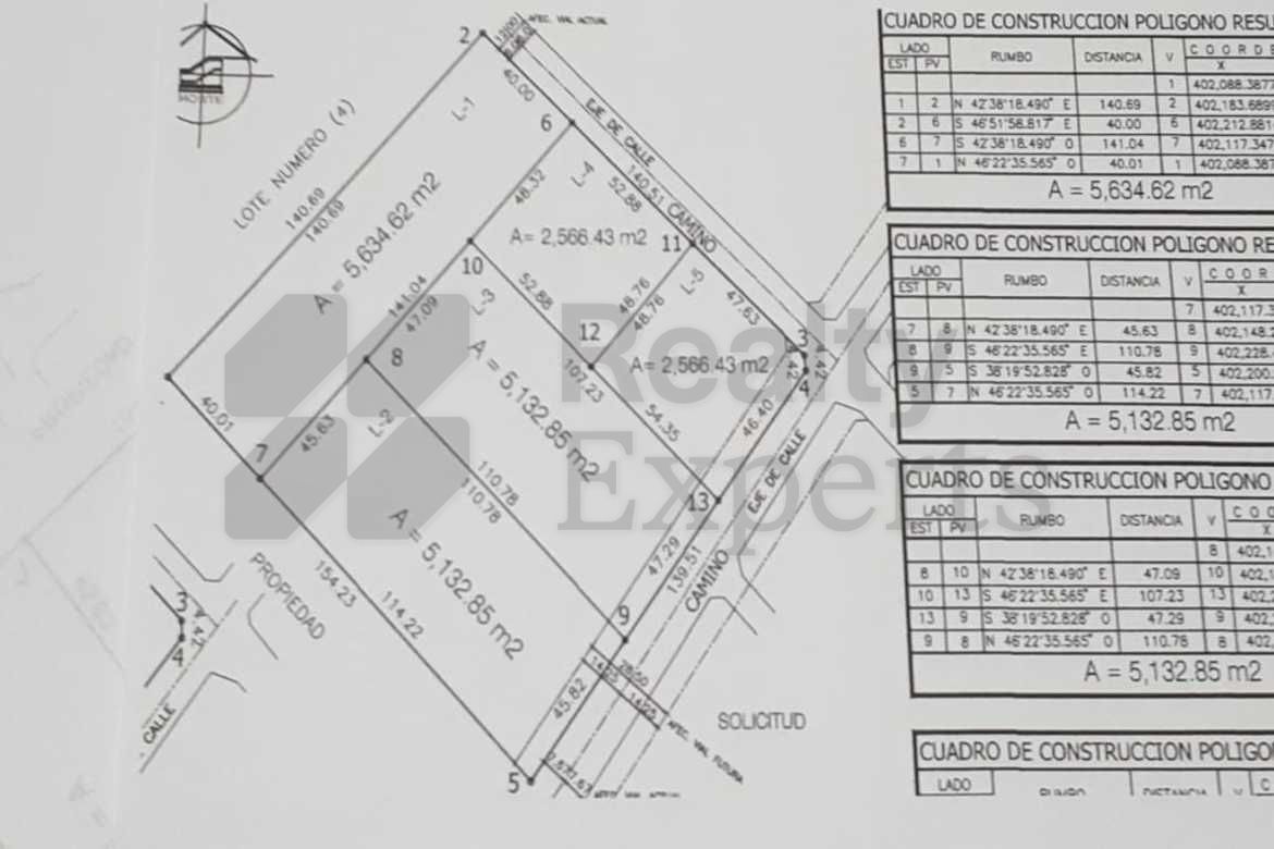 Terreno en Venta en Los Sabinos