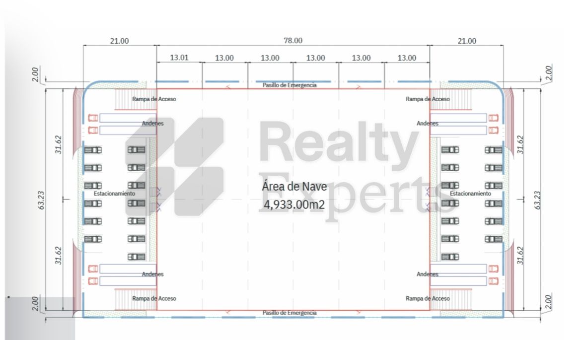 Nave Industrial en Renta en Parque Industrial Martel de Santa Catarina