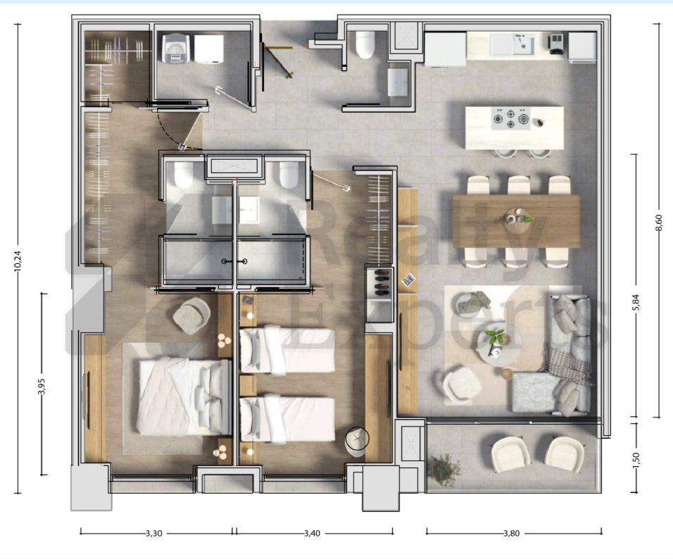 Departamento en Venta en Loma larga