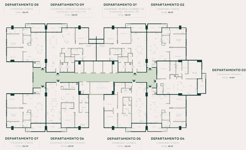 Departamento en Venta en W3ST