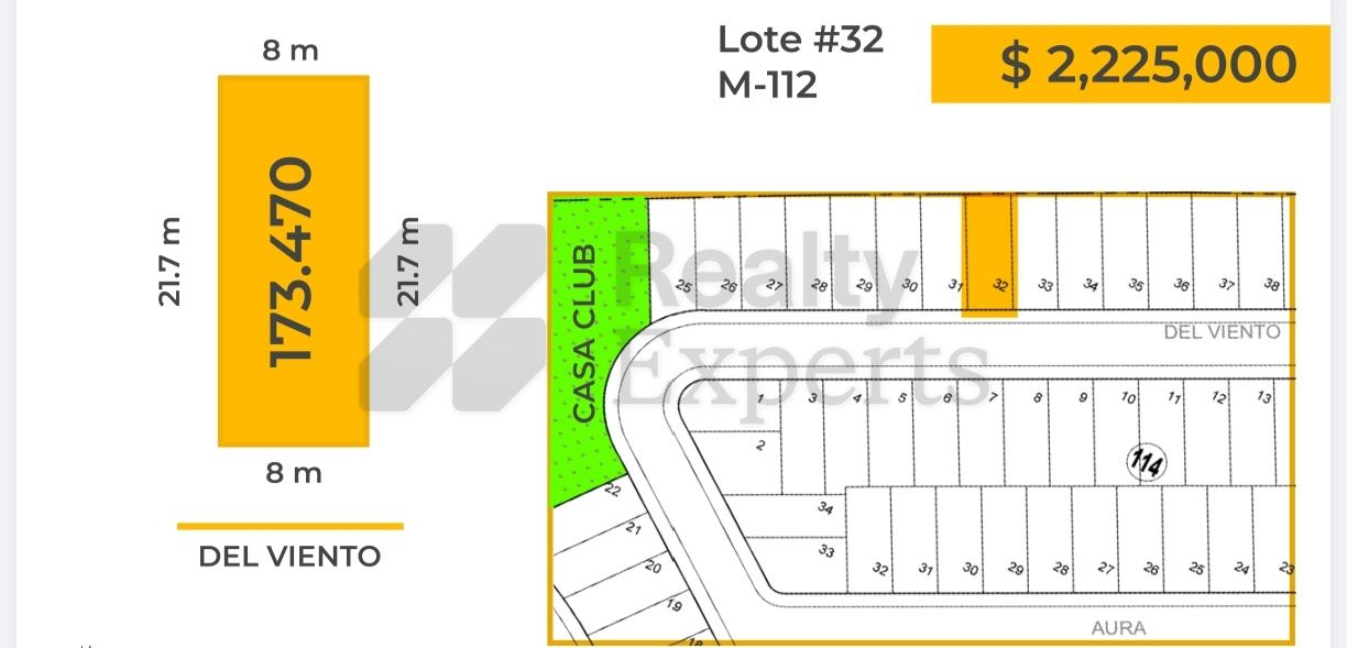 Terreno en Venta en Vientos del Vergel