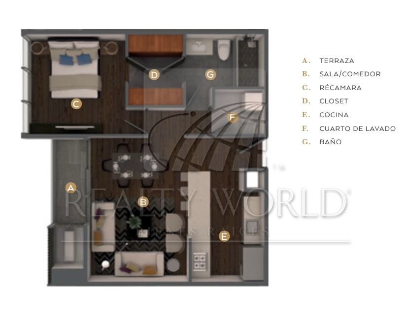 Departamento en Venta en Residencial Dinastía