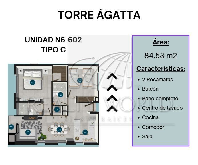 Departamento en Venta en Residencial Cordillera