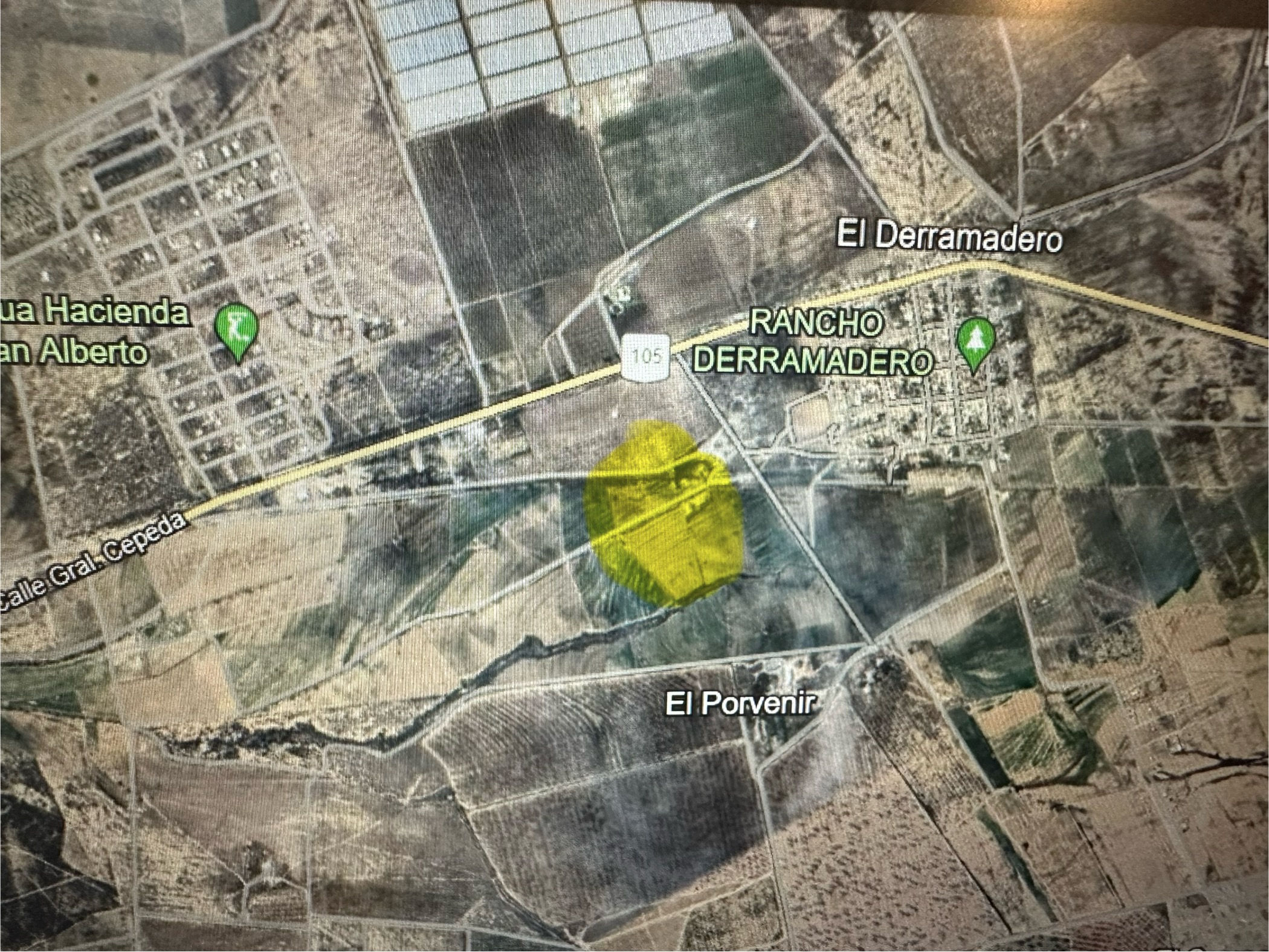 Terreno en Venta en Gral. Cepeda