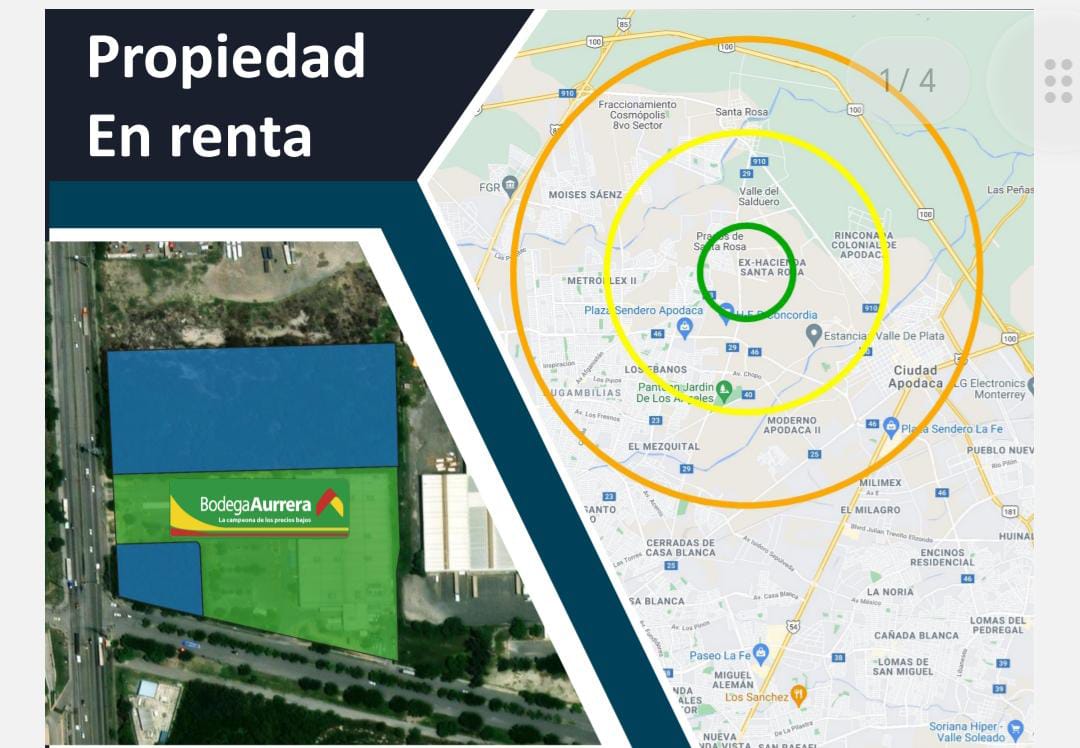 Terreno en Renta en Santa Rosa