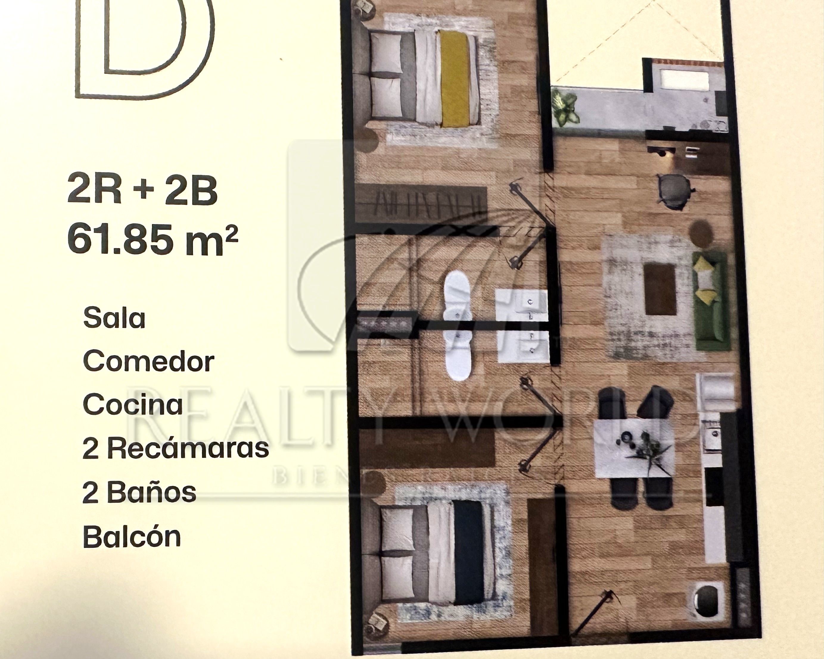 Departamento en Venta en Centro