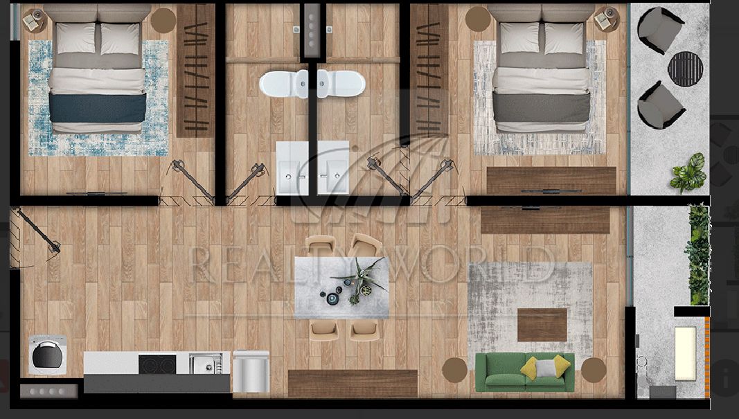 Departamento en Venta en Centro