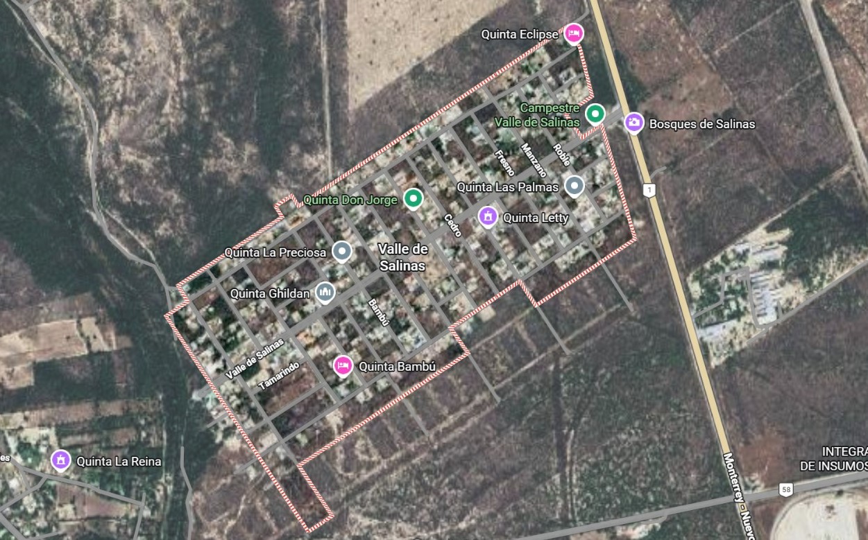 Terreno en Venta en Valle de Salinas