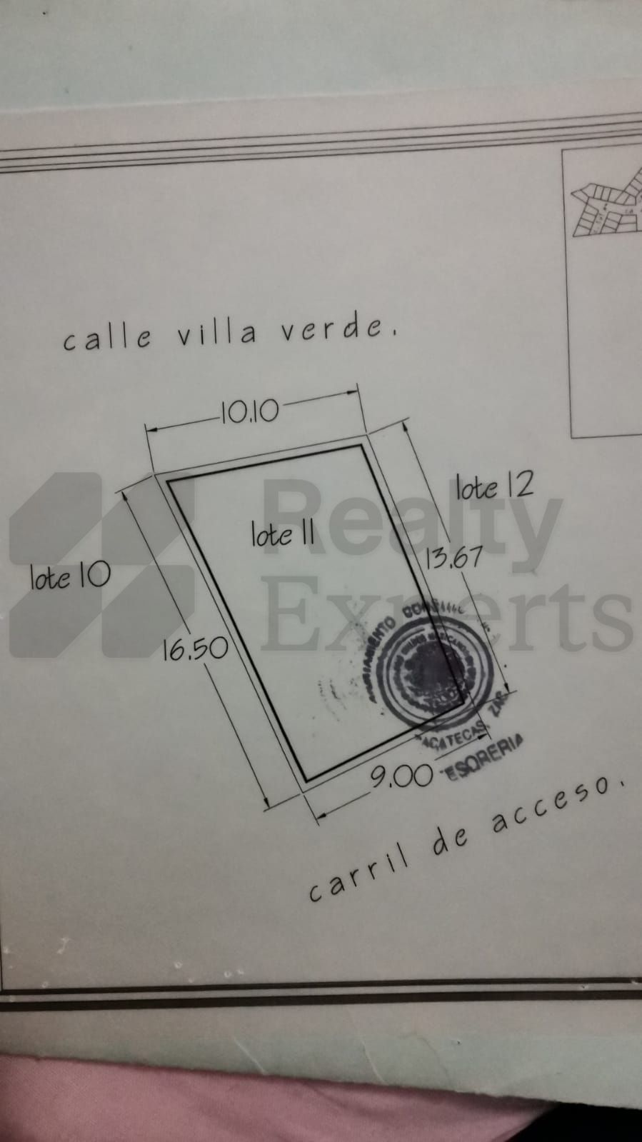 Terreno en Venta en Fraccionamiento Villa Verde