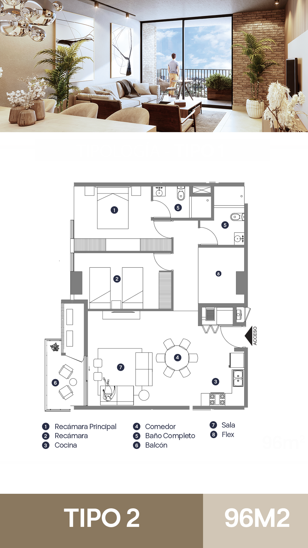 Departamento en Venta en NAHUA TOWERS