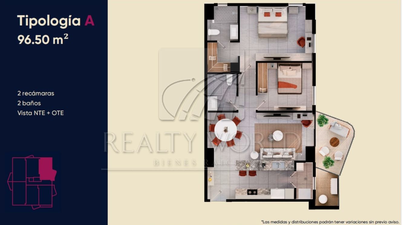 Departamento en Venta en Santa María