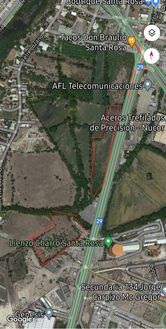 Terreno en Venta en Paseo de Santa Rosa