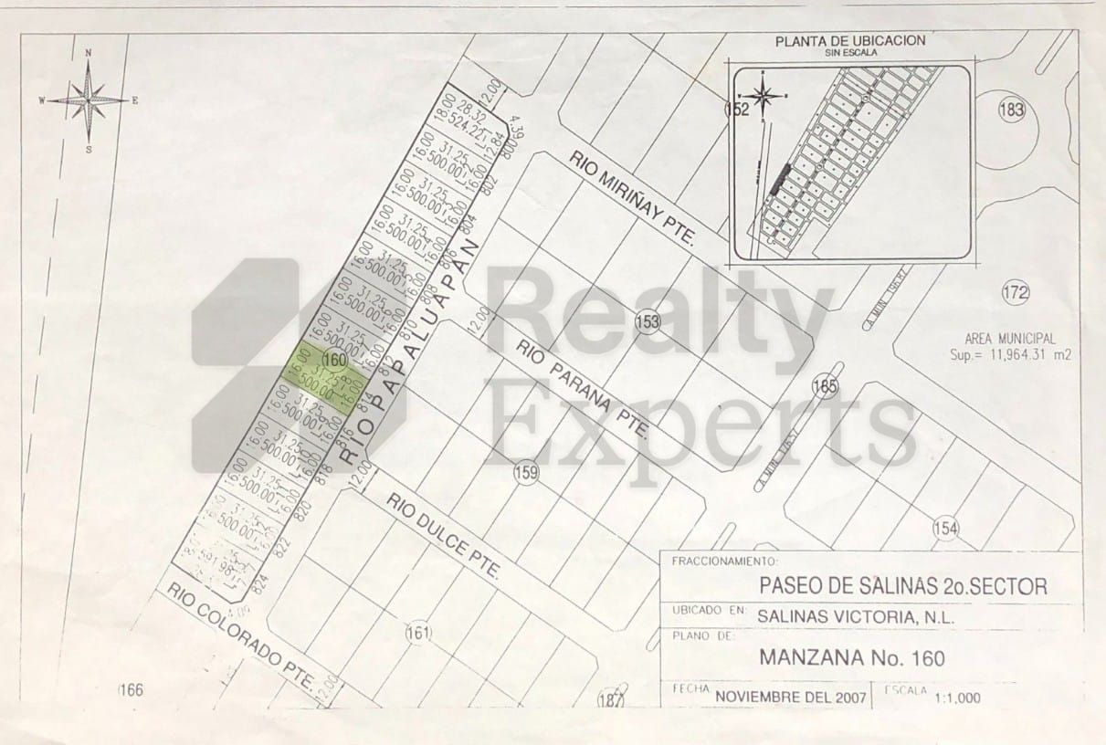 Terreno en Venta en Paseo de Salinas