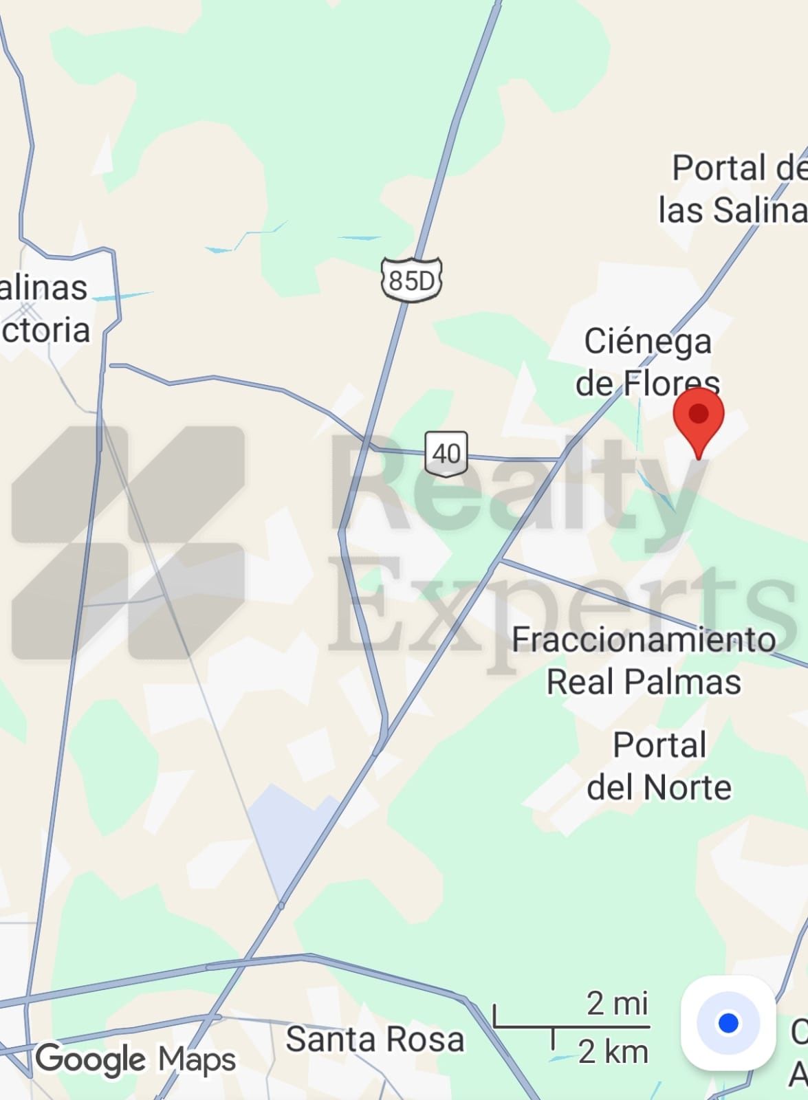 Terreno en Venta en Fracc. Mirador de Cienega de Flores