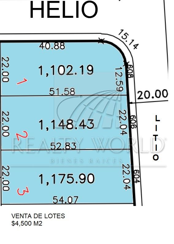 Terreno en Venta en Parque 300