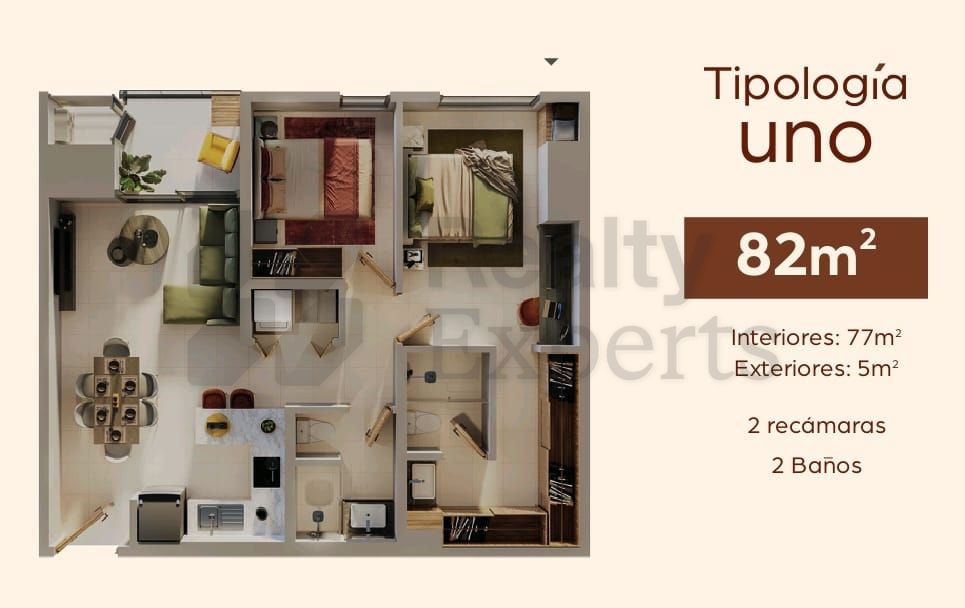 Departamento en Venta en Ladrillera