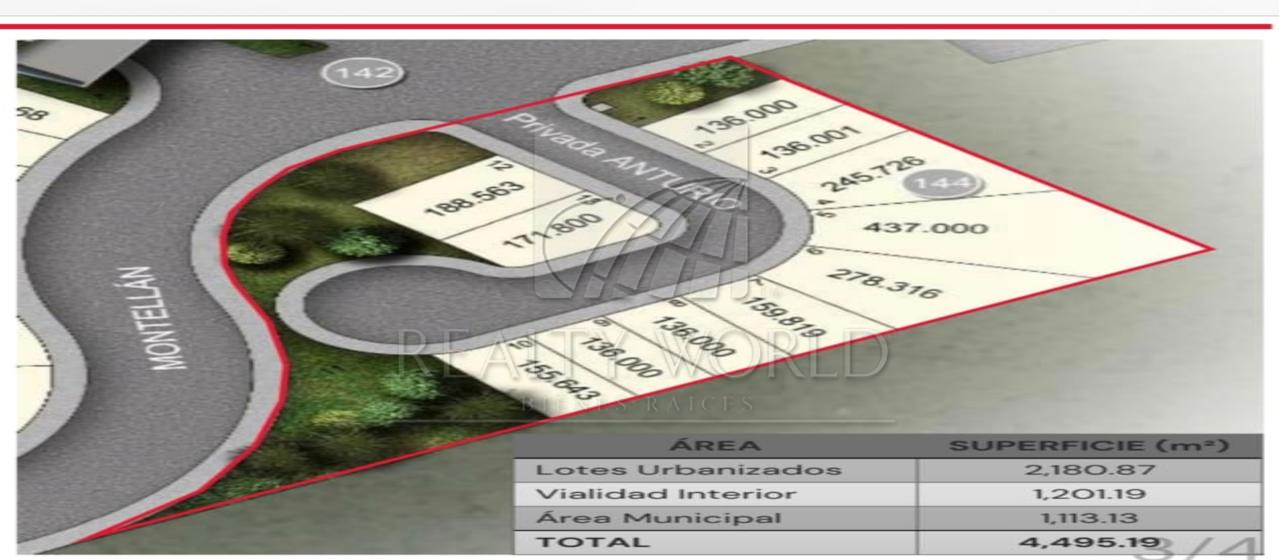 Terreno en Venta en Carretera Nacional