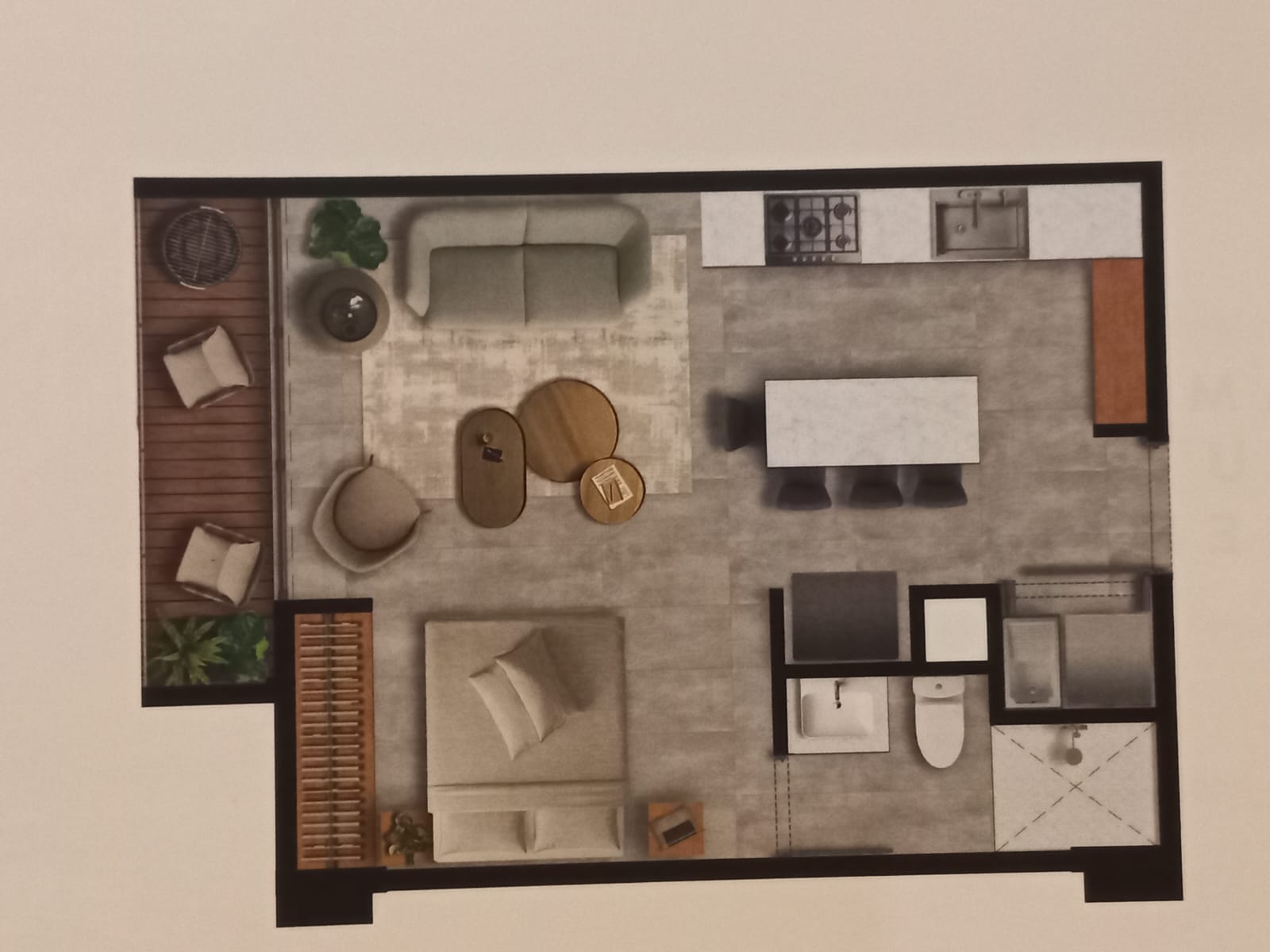 Departamento en Venta en Centro