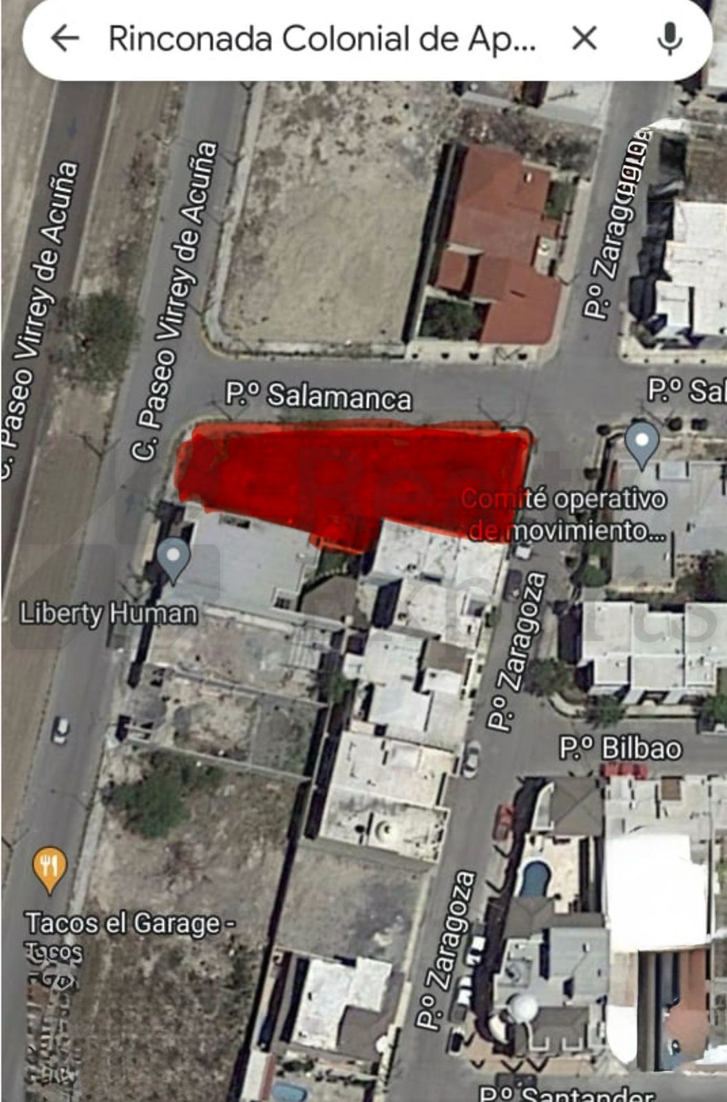 Terreno en Venta en Rinconada Colonial