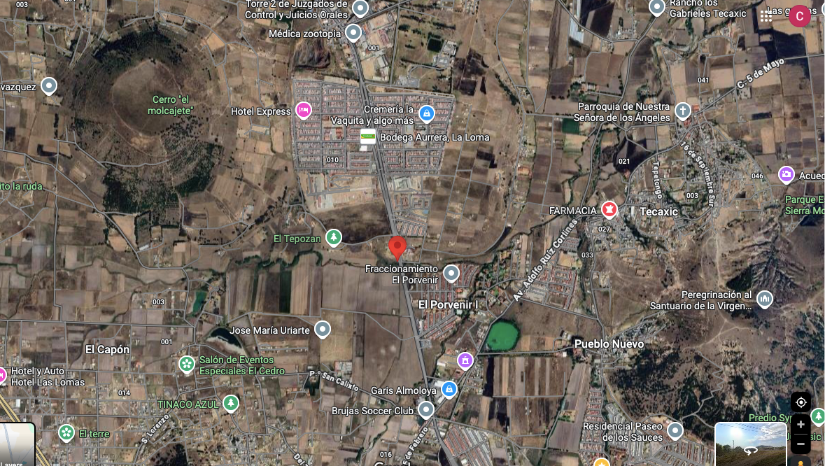 Terreno en Venta en San Luis Mextepec