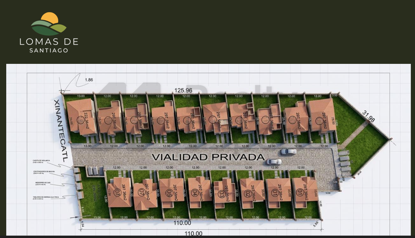 Terreno en Venta en Lomas de Santiago