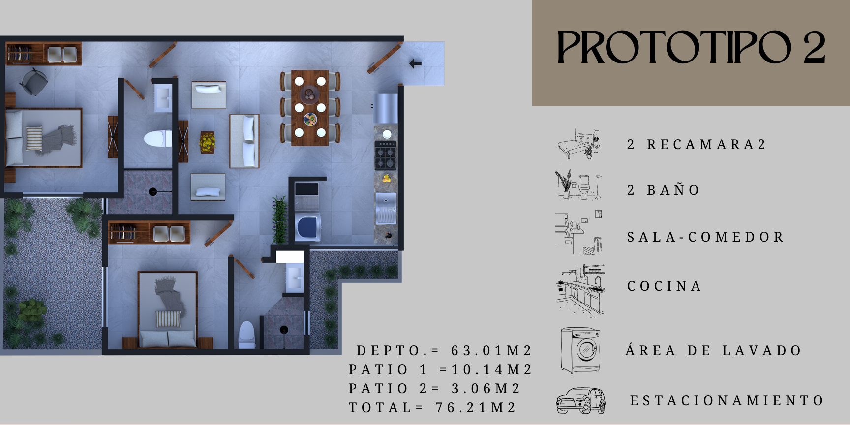 Departamento en Venta en Portales Norte