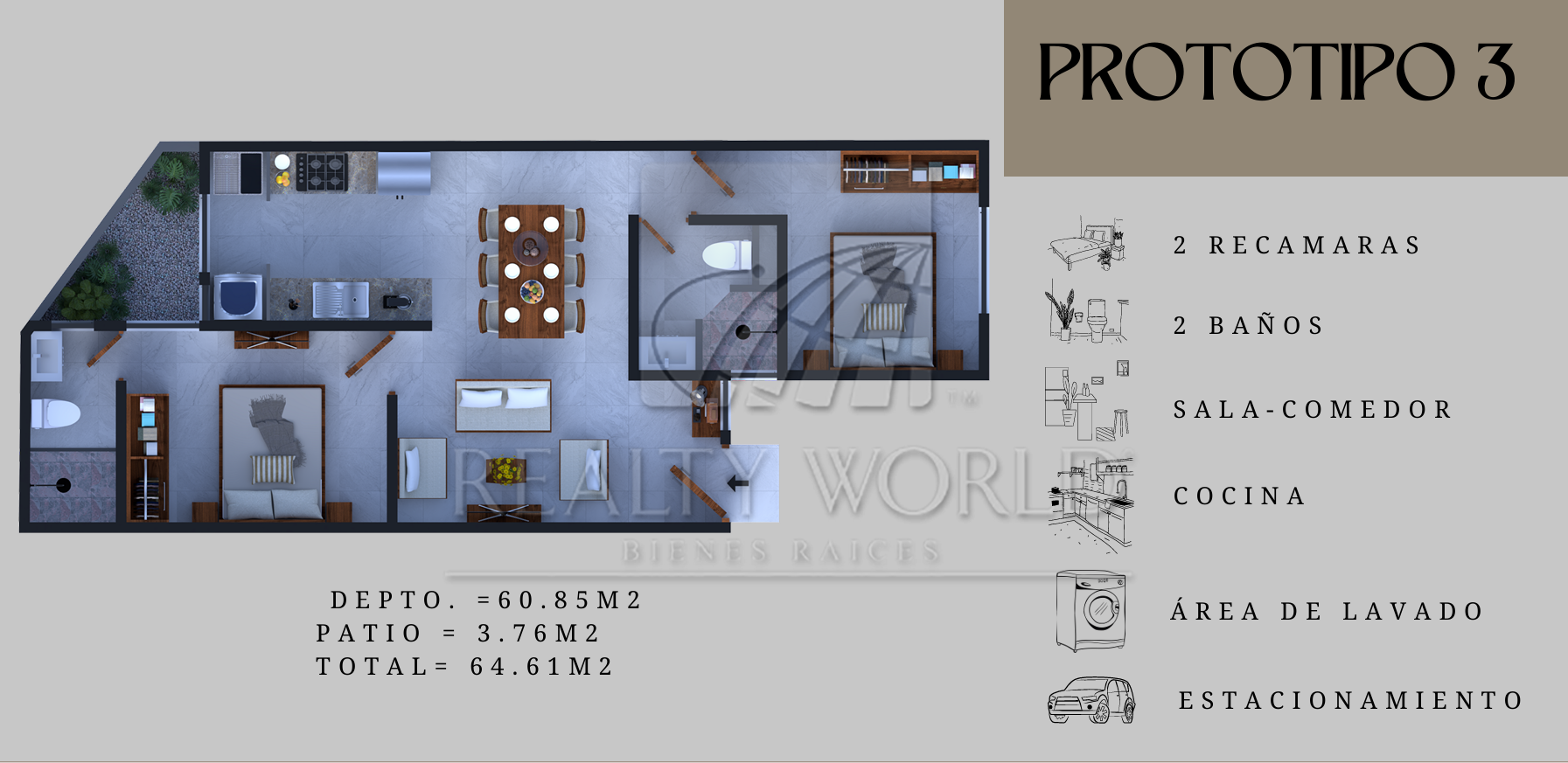 Departamento en Venta en Portales Norte
