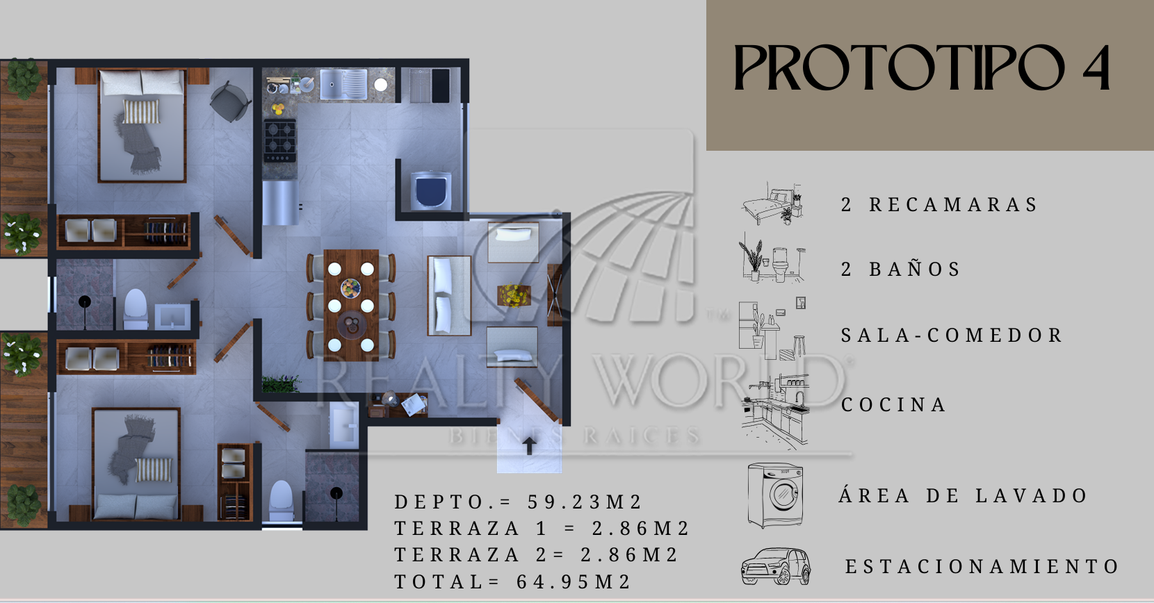 Departamento en Venta en Portales Norte