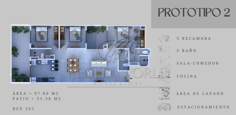 Departamento en Venta en Portales Sur