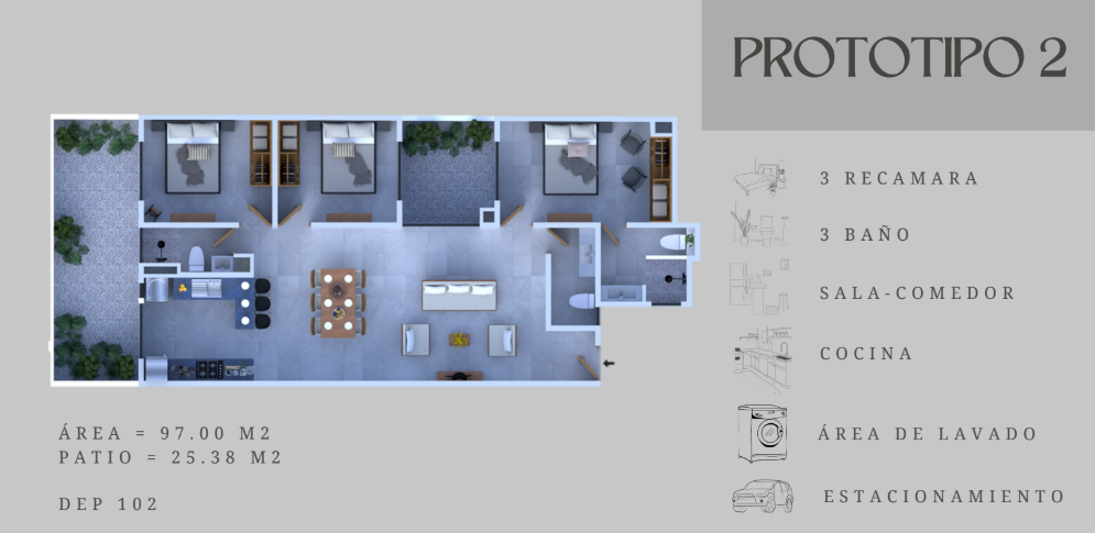 Departamento en Venta en Portales Sur