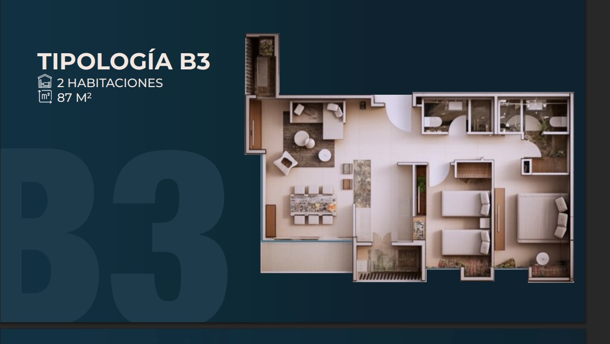 Departamento en Venta en AURA