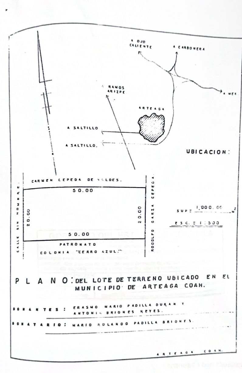 Terreno en Venta en Arteaga Centro