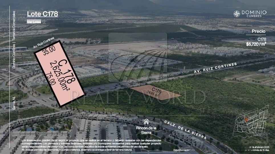 Terreno en Venta en Dominio Cumbres