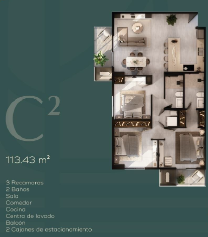 Departamento en Venta en Cumbres