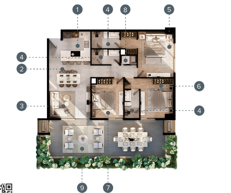 Departamento en Venta en Nueva Fortaleza