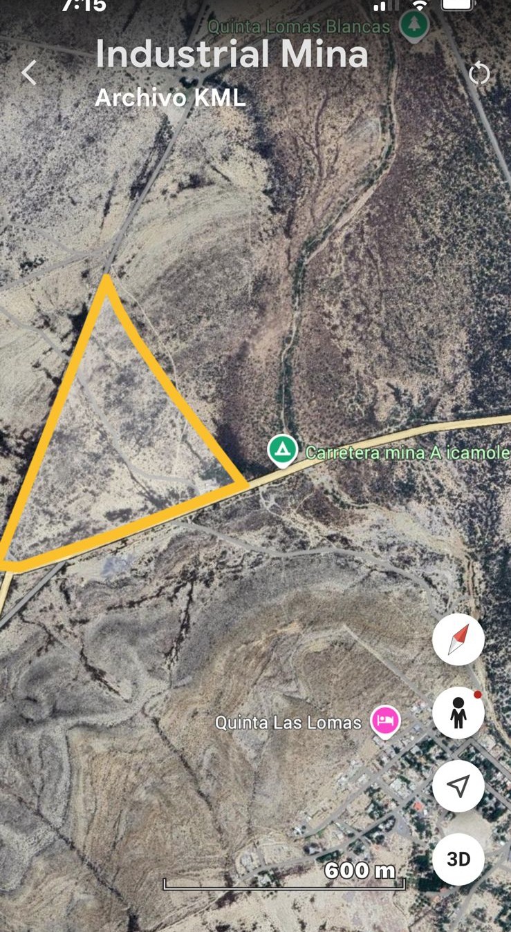 Terreno en Venta en Mina