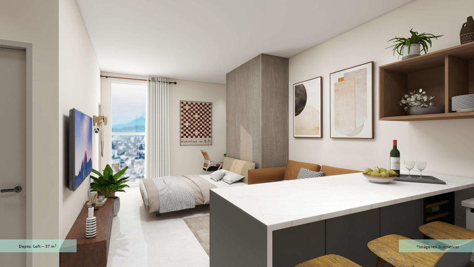 Departamento en Venta en Centro