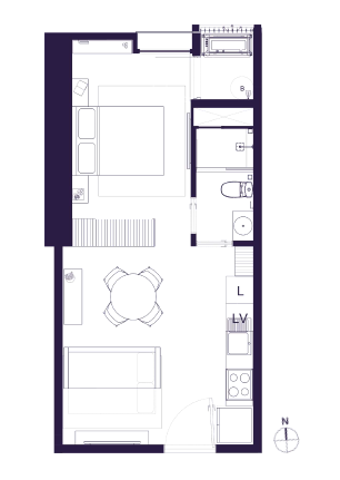 Departamento en Venta en Centro