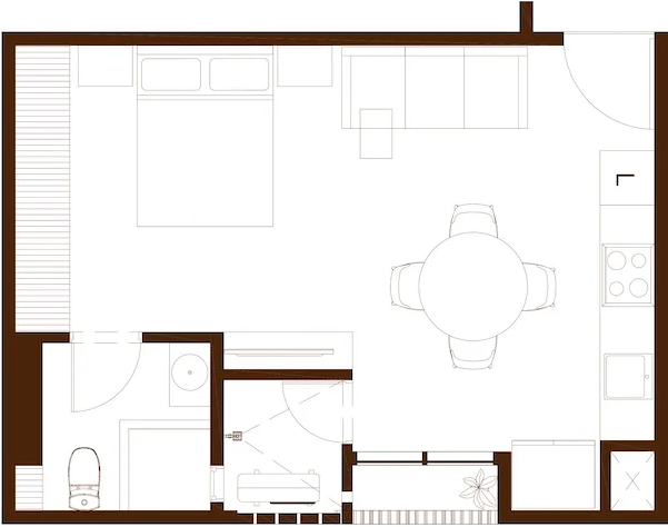 Departamento en Venta en Centro