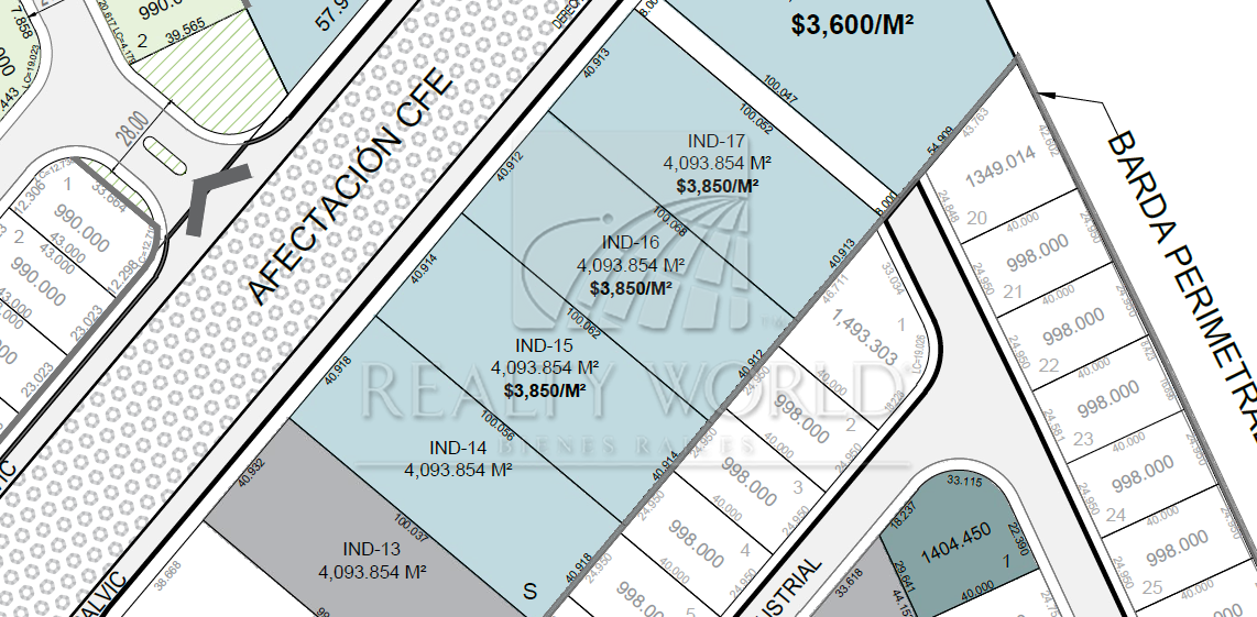 Terreno en Venta en Salinas Victoria